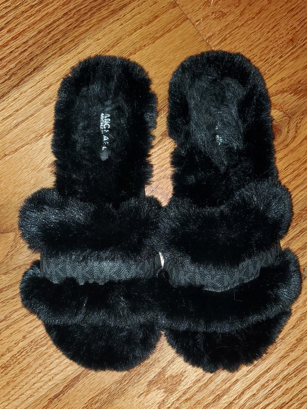 Michael Michael Kors Scarlette Slid On Slippers MK Monogram